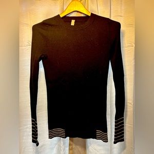 Athleta Small Knit Striped Sweater